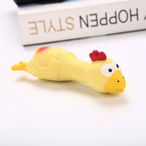 Rubber Chicken Toy For Dogs