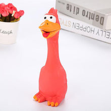 Load image into Gallery viewer, Rubber Chicken Toy For Dogs